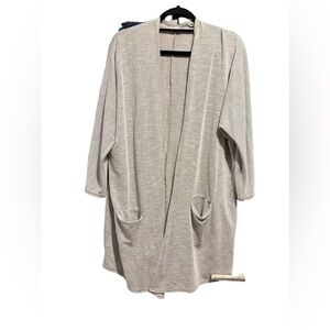 DONNI ANTHROPOLOGIE GRAY CARDIGAN